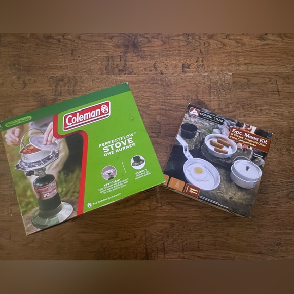 Coleman Other Coleman Perfect Flow Camping Stove Mess Kit New 5